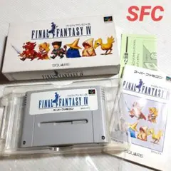 値下げ❗ SFC ファイナルファンタジー IV 箱&取説&ソフト