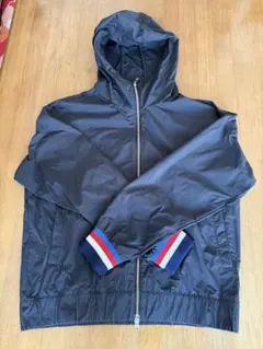 asics tiger フード付きナイロンジャケット