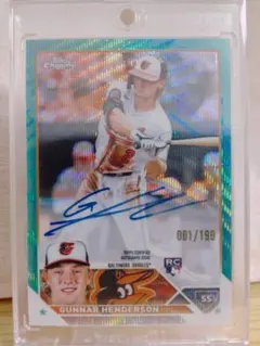 か*ろ様 【SALE】MLB ガナー・ヘンダーソン直筆サイン入りユニホームオリオ Gunnar Henderson Signed Autographed Baltimore Orioles Jersey with