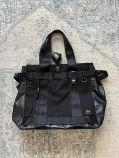 PORTER HEAT TOTE トートバッグ ブラック A4 肩掛け