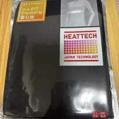 UNIQLO HEATTECH 長袖 クルーネックT ブラック XLのサムネイル