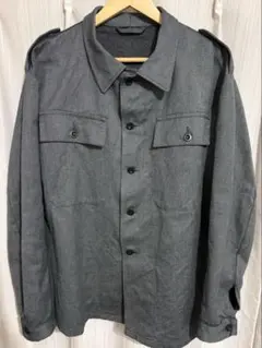 実物 デッドストック スイス軍 後期型 デニム ワークジャケット56 着用一回