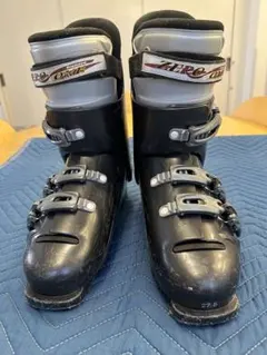 BIGHORN ZERO-ONE 男性用スキーブーツ 黒 27.5 薄型バッグ付