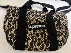 美品 Supreme Mesh Mini Duffle Bag Leopard