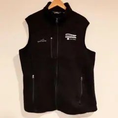 00s エディーバウアー フリースベスト 企業ロゴ John Deere USA