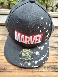MARVEL スプラッターキャップ ブラック