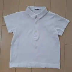 ファミリア 白ポロシャツ 100cm