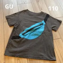 GU キッズ　半袖Tシャツ　110 綿100%