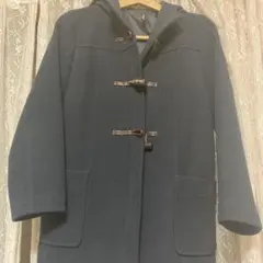 pom ponette junior ダッフルコート 紺 ネイビー Lサイズ