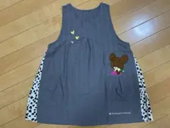 保育士エプロン　くまのがっこう