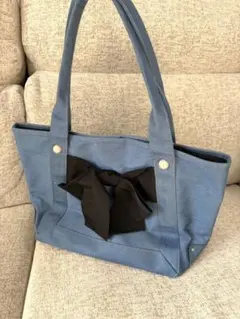 【激かわ】LANVIN★ジーンズトートバッグ