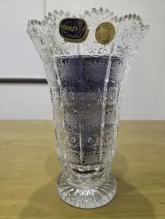 BOHEMIA CRYSTAL 花瓶 25cm - メルカリ