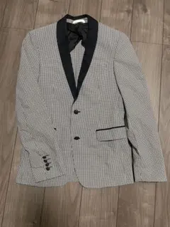 ZARA MAN ギンガム　チェック テーラードジャケット
