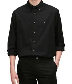 506520 [トミーヒルフィガー] ポプリンボタンダウンシャツ　S