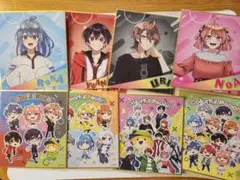 カラフルピーチ　色紙　16枚　コンプセット　ゆあん　るな　のあ　えと　全員集合