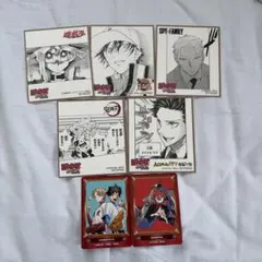ジャンプフェア特典　ミニ色紙　カード