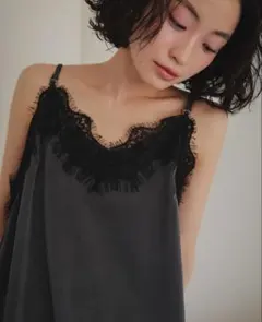 神戸レタス　レース　サテンキャミワンピースのサムネイル