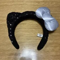 ユニバ USJ キティちゃん 黒 カチューシャ