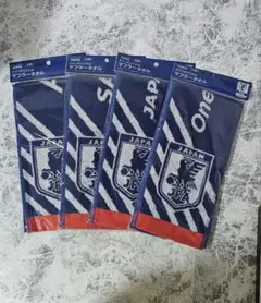 KIRIN JFA サッカー日本代表 タオル4枚 応援メッセージ マフラータオルのサムネイル