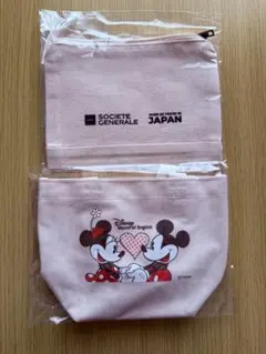 Disneyランチトートバック＆ポーチ セット
