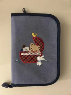 新品 ファミリア 母子手帳ケース リバティ レッド bl マルチケース