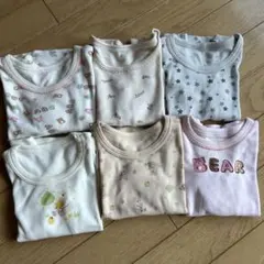 ベビー肌着 6枚セット 90センチ長袖