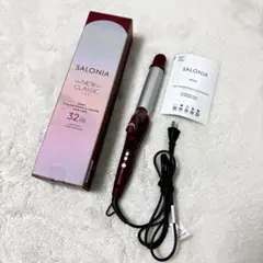 ジャンク品　SALONIA 2 way ヘアアイロン 32mm 部品取り用