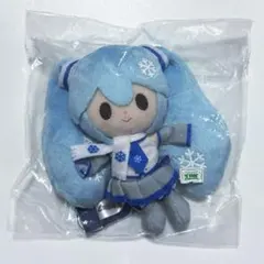 新品未開封！雪ミク　マスコットぬいぐるみ（We love music♡）