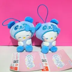 ハローキティ むにゃすやマスコット セット