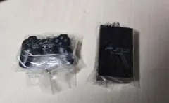 未開封　PlayStation ミニチュアチャーム付き　PS2本体　PS2黒コン