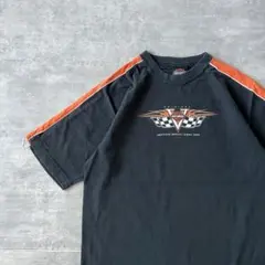 【2002年アメリカ製、希少カラー】ハーレーダビットソン古着プリントTシャツ