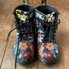 Dr. Martens 1460 T キッズ ブーツ 花柄のサムネイル