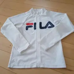 FILA ラッシュガード 長袖 ジップアップ150