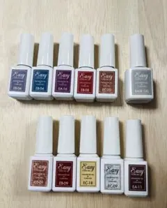Easy CLARA NAIL ジェルネイル 11本セット (ベース1本)のサムネイル