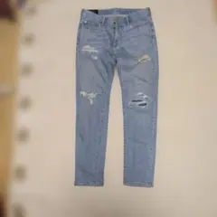 Abercrombie＆Fitch　ライトブルースキニーデニムのサムネイル