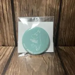 【未使用・送料無料】ムーミン レア特典グッズ オリジナル缶バッジ ミントグリーン