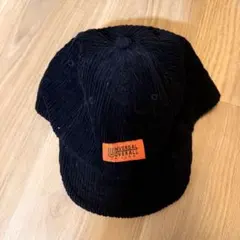 UNIVERSAL OVERALL コーデュロイキャップ ブラック