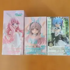 美少女フィギュア 3種セット まとめ売り - メルカリ