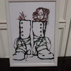 ルックバック展 B3ポスター 藤野 原画 - メルカリ