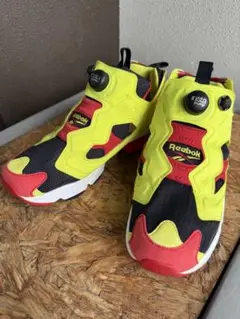 週末値下】Reebok Instapump Fury イエロー/レッド/ブラック