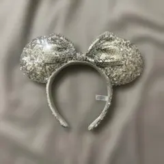 ディズニー カチューシャ シルバースパンコール