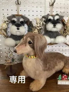 2025年最新】羊毛フェルトシュナウザーの人気アイテム - メルカリ