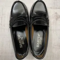 HARUTA ARVIN ブラック ローファー　22.0EE 4514