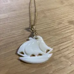 ヨットモチーフ ペンダントネックレス
