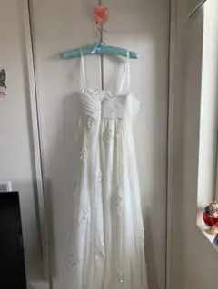 ロングドレス オフホワイト