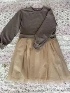 チュールワンピース　140