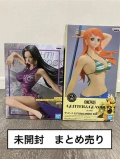 未開封 ワンピース ボア・ハンコック ナミ フィギュア2体セット