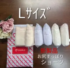 シャルレ新製品お尻すっぽりデイリーショーツLサイズ６枚セットさらに快適安心激安のサムネイル