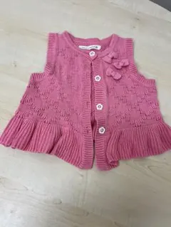 クーラクール　ベスト　カーディガン　80