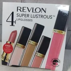REVLON SUPER LUSTROUS LIPGLOSSES 4本セット